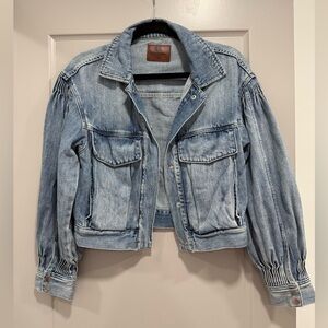 Blue Revival Denim Blue Women's Jacket